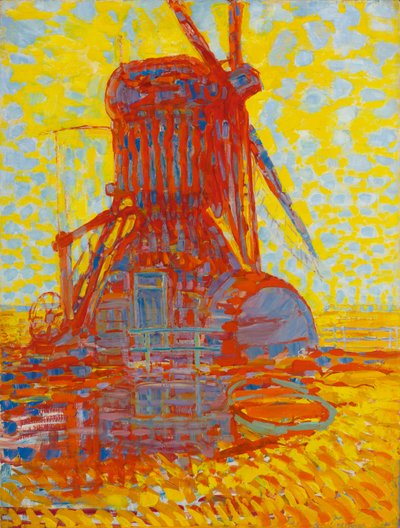 Mill in Sunlight: The Winkel Mill, 1908 by Piet Mondrian